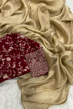 Party Wear Saree - Image 7