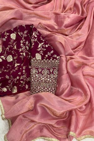 Party Wear Saree - Image 8