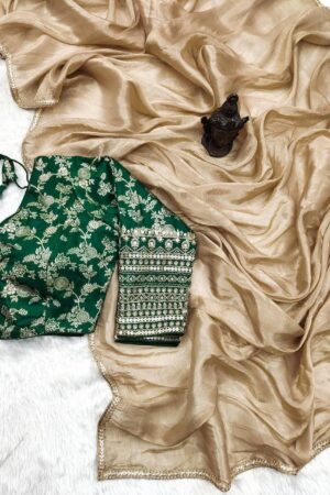 Party Wear Saree - Image 3