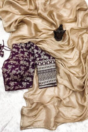 Party Wear Saree - Image 11