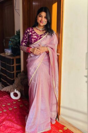 Party Wear Saree - Image 6