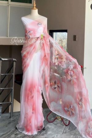 Printed Saree - Image 5